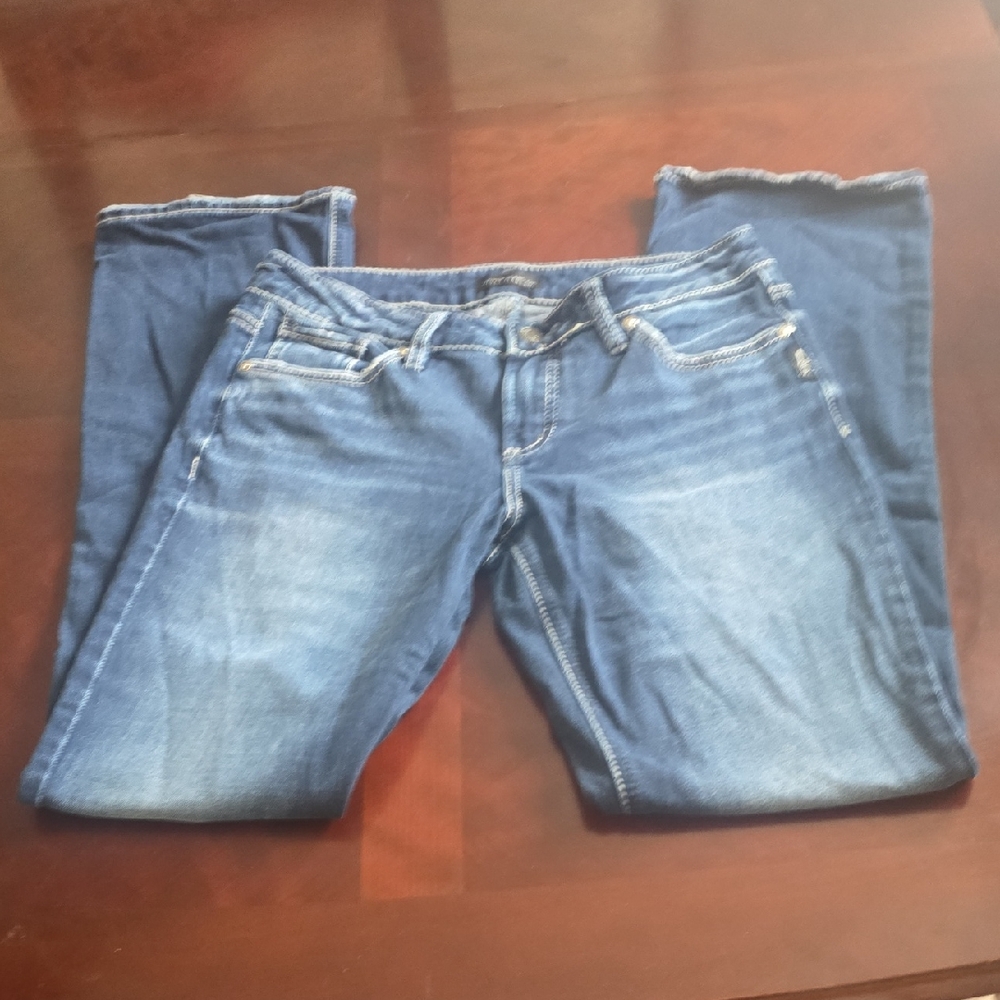 Silver Jeans Blue Straight Leg Denim